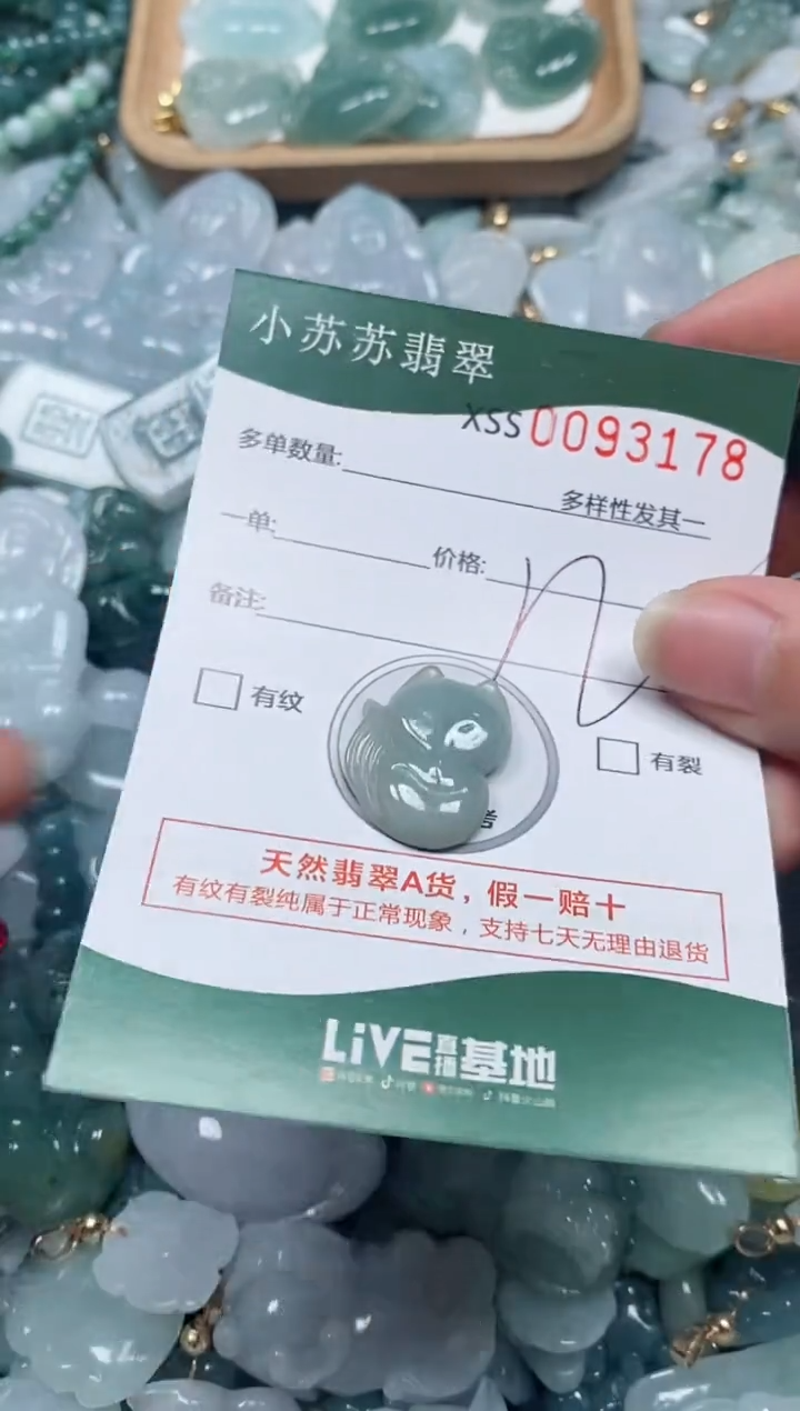 【闪购商品】翡翠颈饰未镶嵌闪购商品0093178
