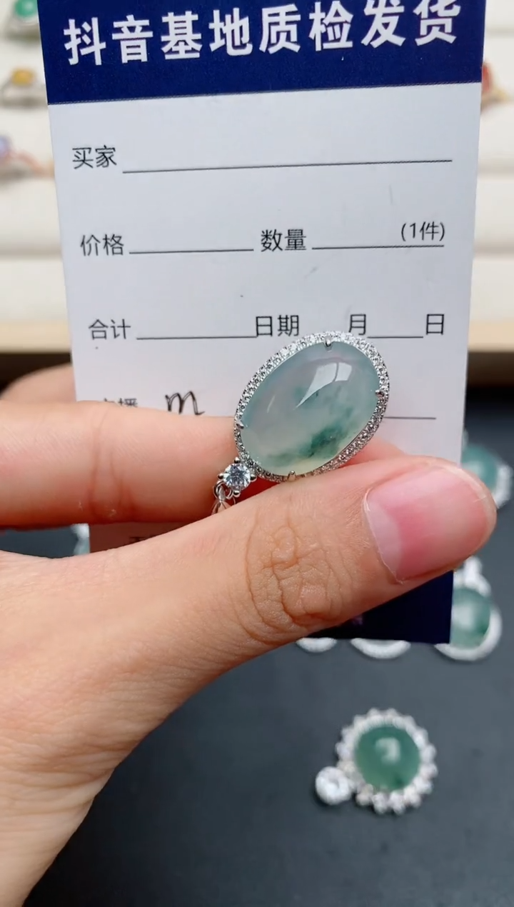 【闪购商品】翡翠戒指银S925镶嵌.......