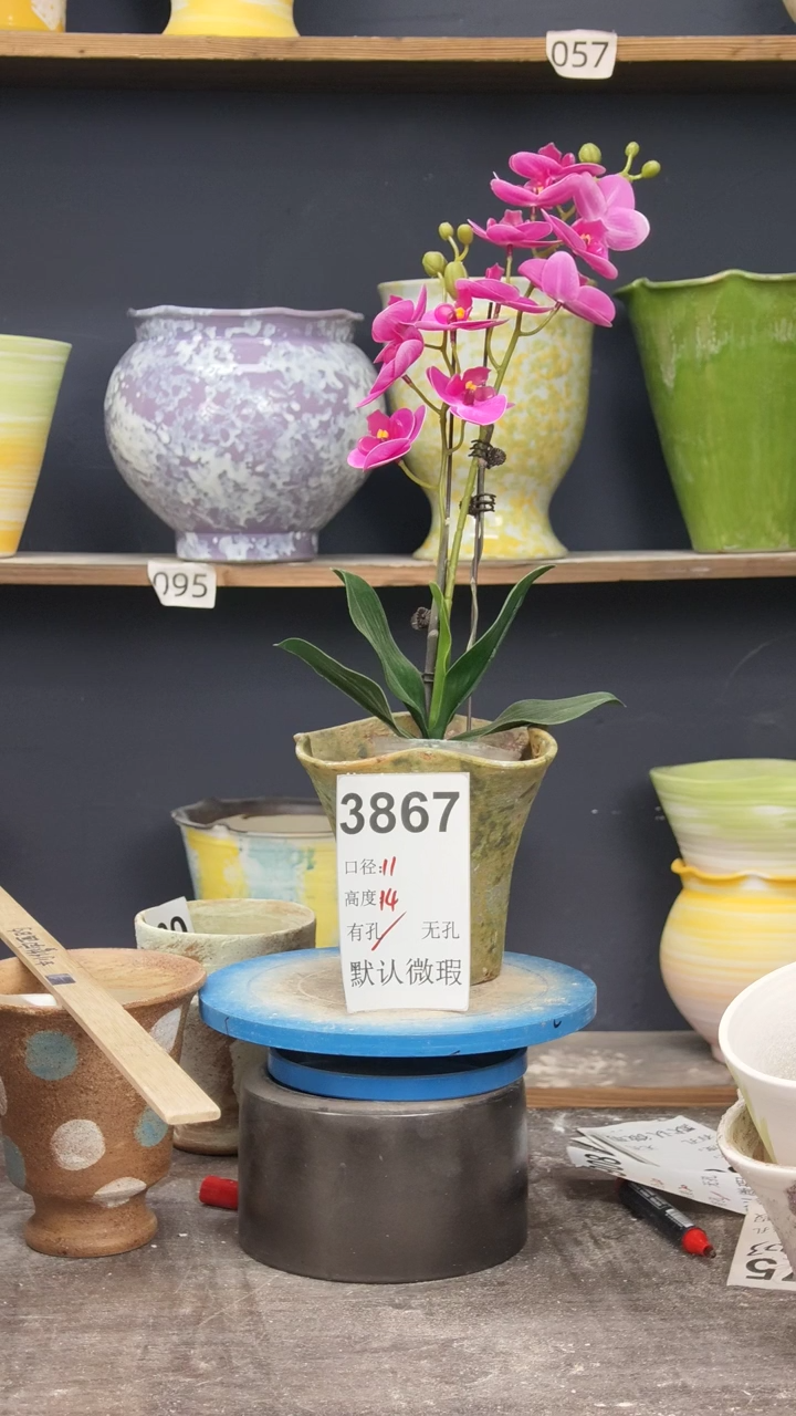 景德镇花盆默认微瑕3867