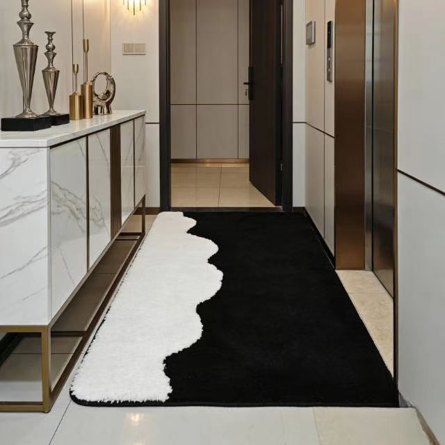 【上新】黑沙滩50*80高级感入户耐脏防滑地毯