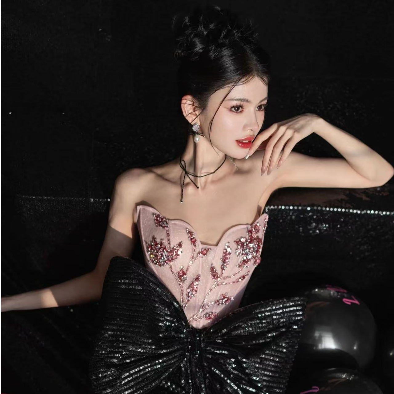 紫薇婚纱礼服高端时尚秀禾No退No换默认瑕疵