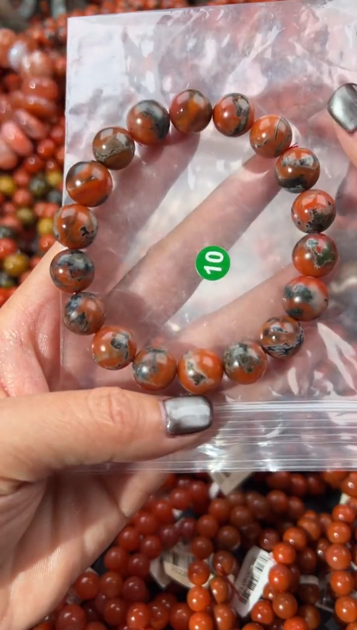 未镶嵌手串南红玛瑙12+