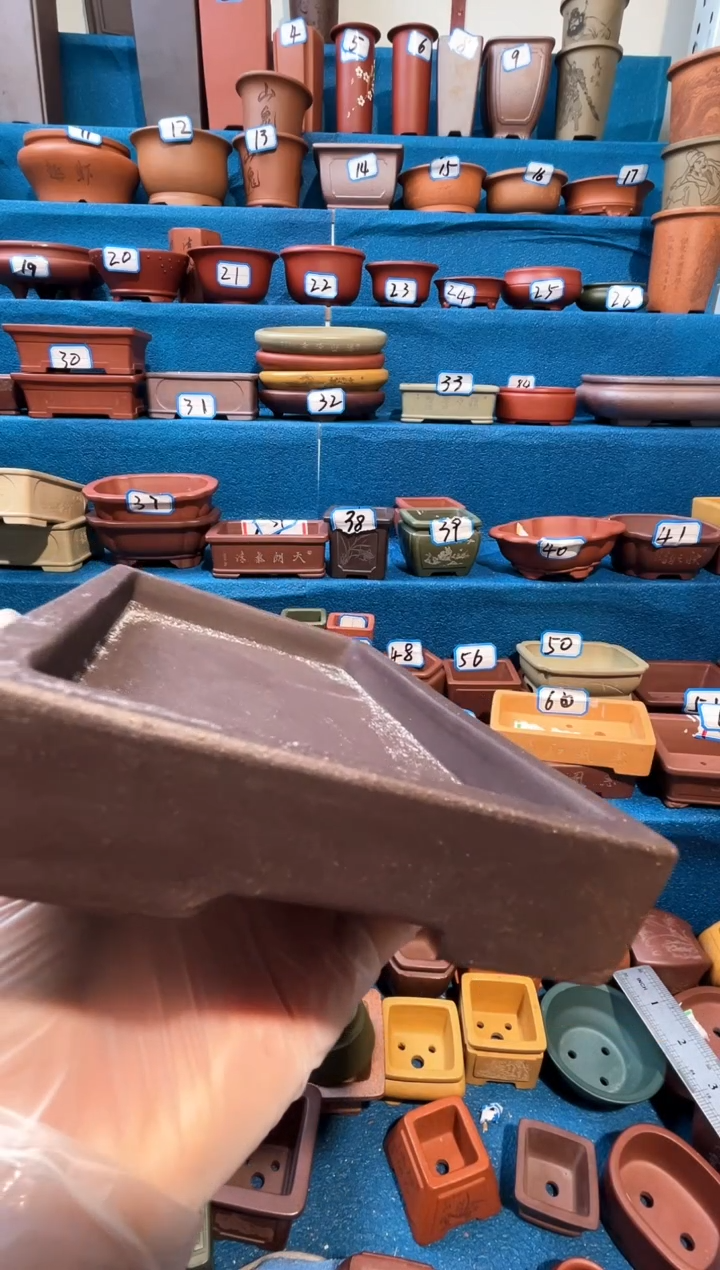 【闪购商品】紫砂正式花盆19.5*10.5*1.5