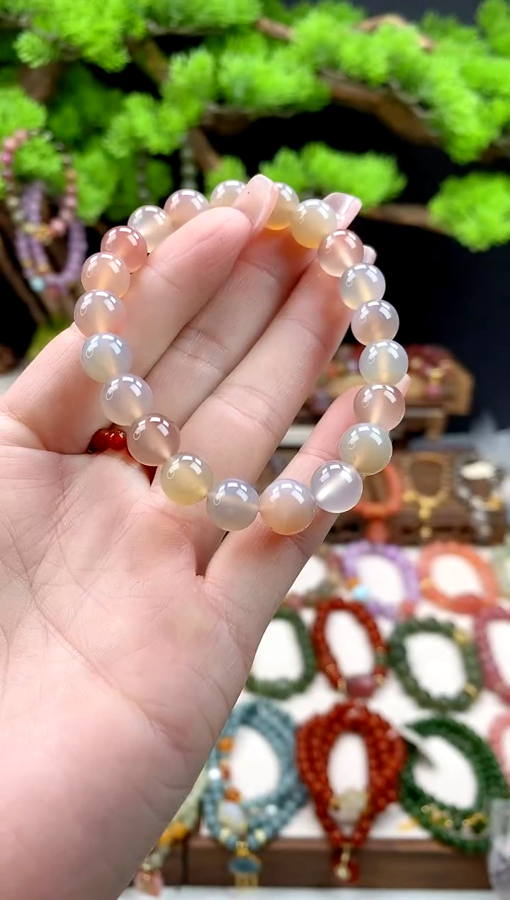 【闪购商品】玛瑙手饰未镶嵌素圈