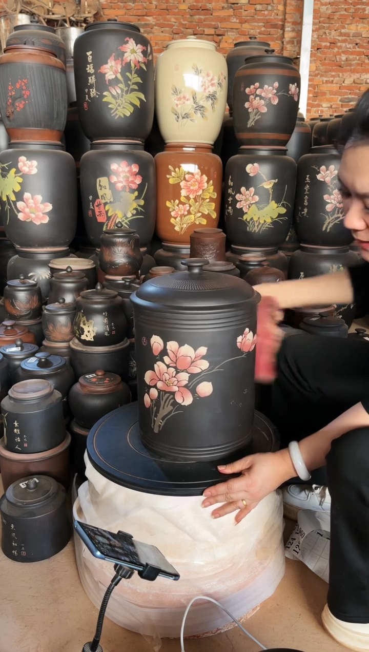 【闪购商品】壶完品   九饼 彩填     096