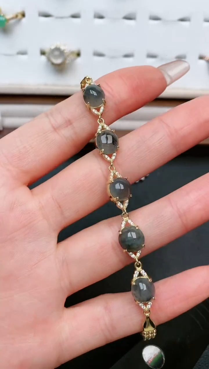【闪购商品】翡翠戒指银S925镶嵌....