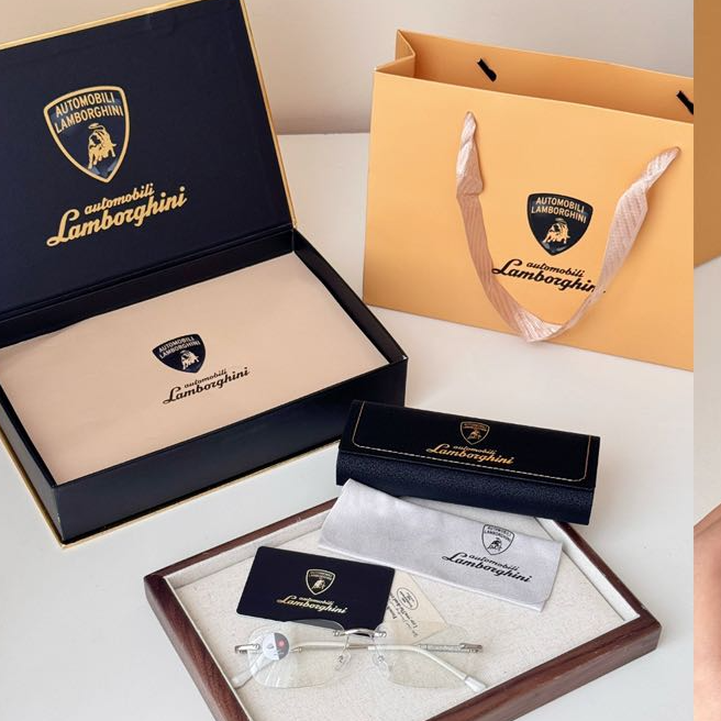 Automobili Lamborghini兰博基尼联名自动变焦老花镜【黑金款】