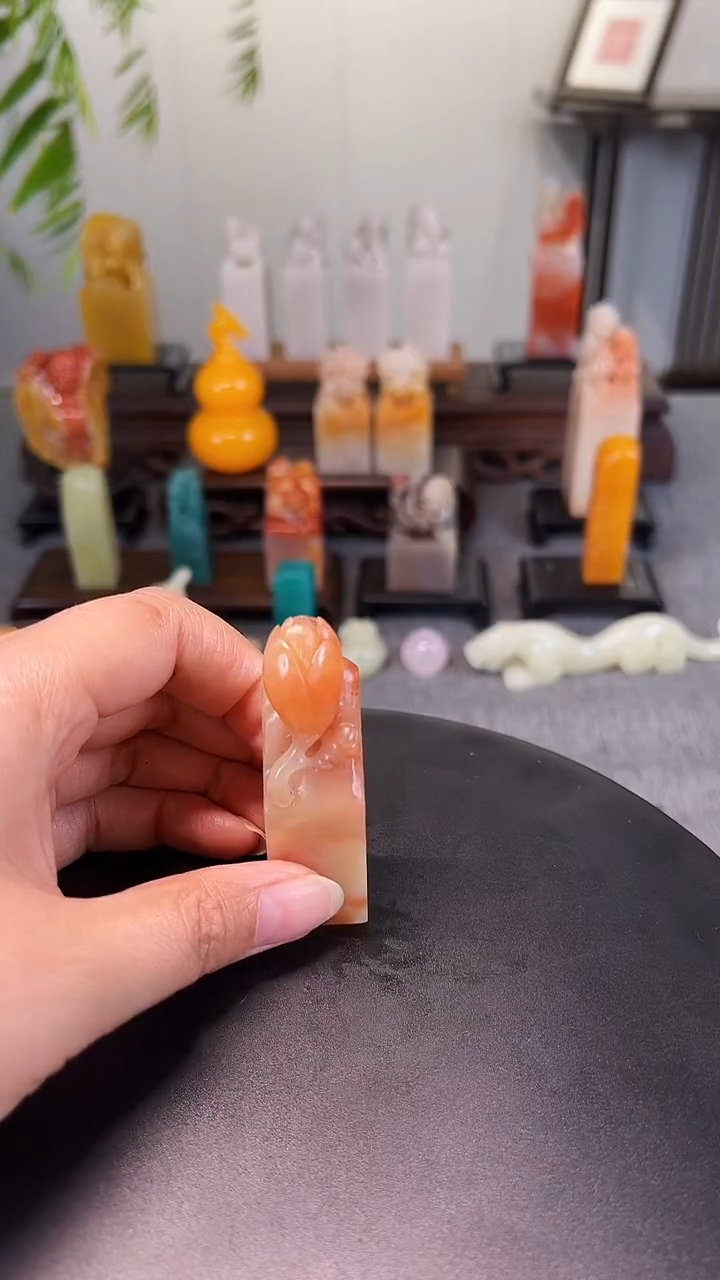寿山石印石素章  自定义