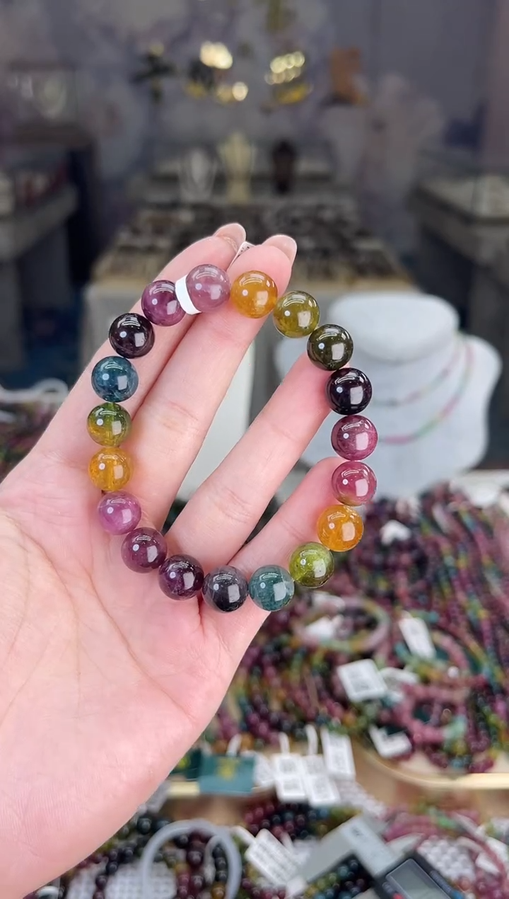 【闪购商品】碧玺/未镶嵌10mm+碧玺单圈多样性发货