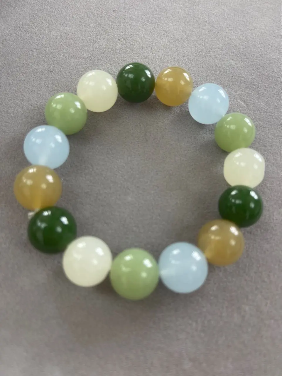 和田玉多宝手串-1884