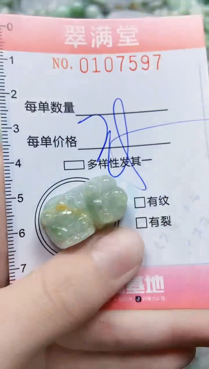 【闪购商品】翡翠颈饰未镶嵌闪购0107597