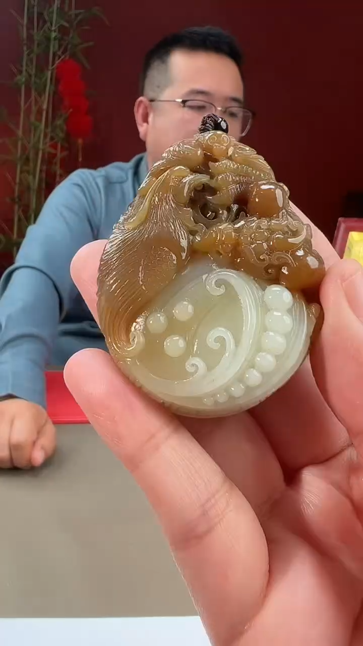 【闪购商品】定制和田玉多样性发货拍一发一08168