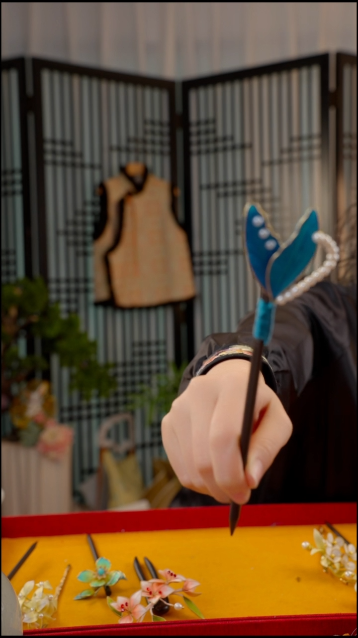 刺绣非遗苏绣手工饰品