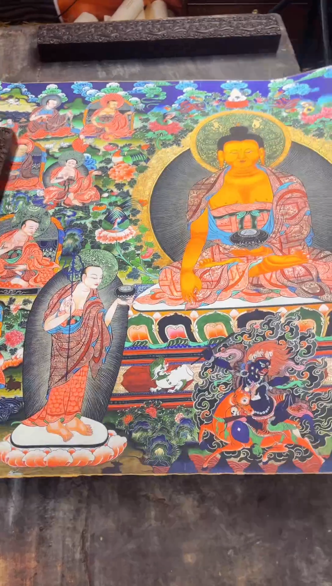 卷轴画刘洋画院瑞哥专属AA28