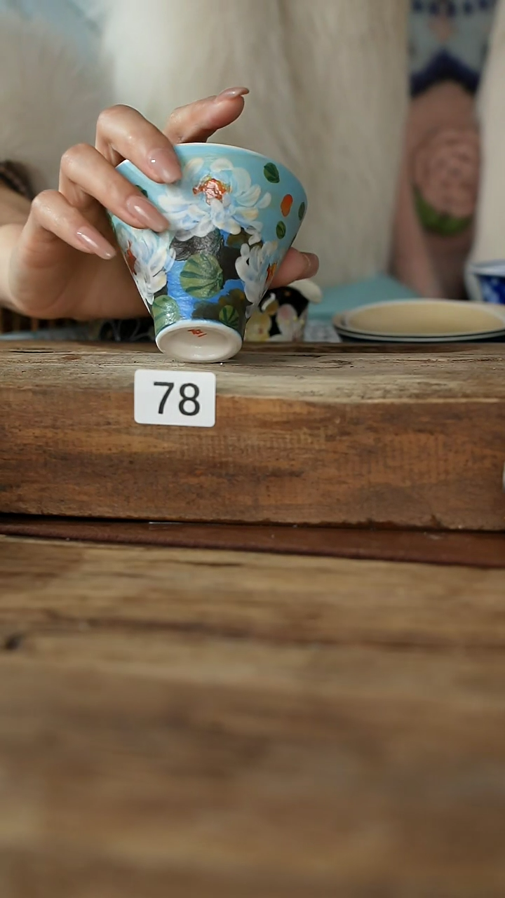 【闪购商品】瓷片石一设计师手作系列/油画风