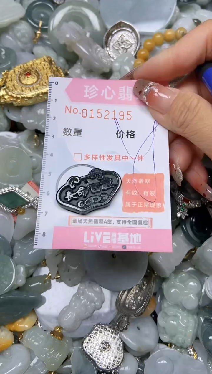 【闪购商品】翡翠颈饰未镶嵌闪购链接0152195