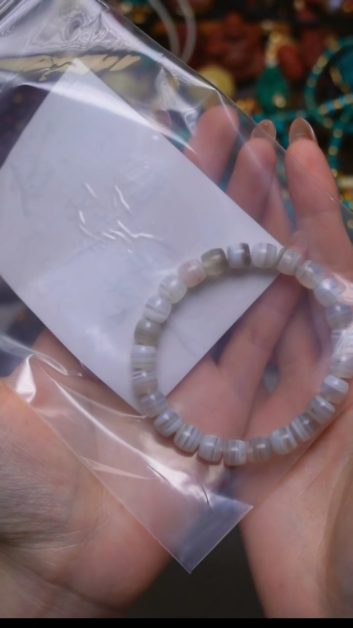 【闪购商品】玛瑙/玉髓手串未镶嵌1987-0006