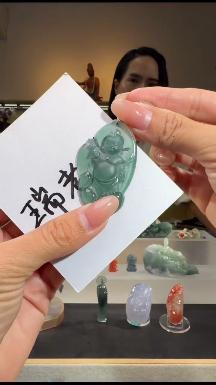 吊坠(不含链)未镶嵌翡翠宝宝佛