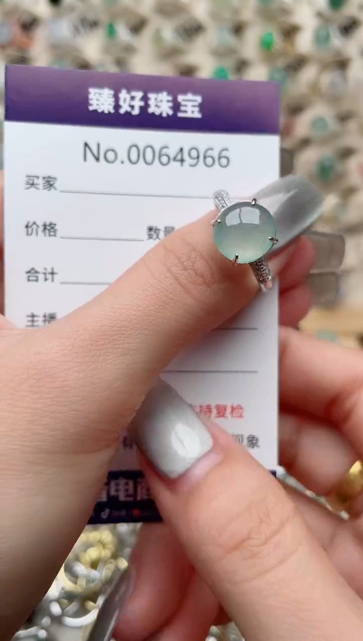 【闪购商品】翡翠戒指银S925镶嵌.........