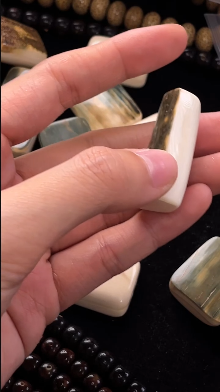 把件星月菩提壹**法MM带皮平安无事牌