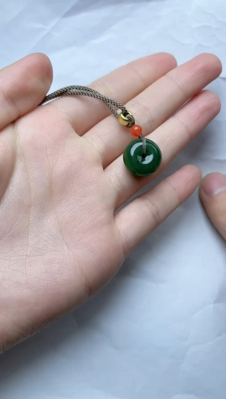 【闪购商品】和田玉颈饰未镶嵌平安扣kk