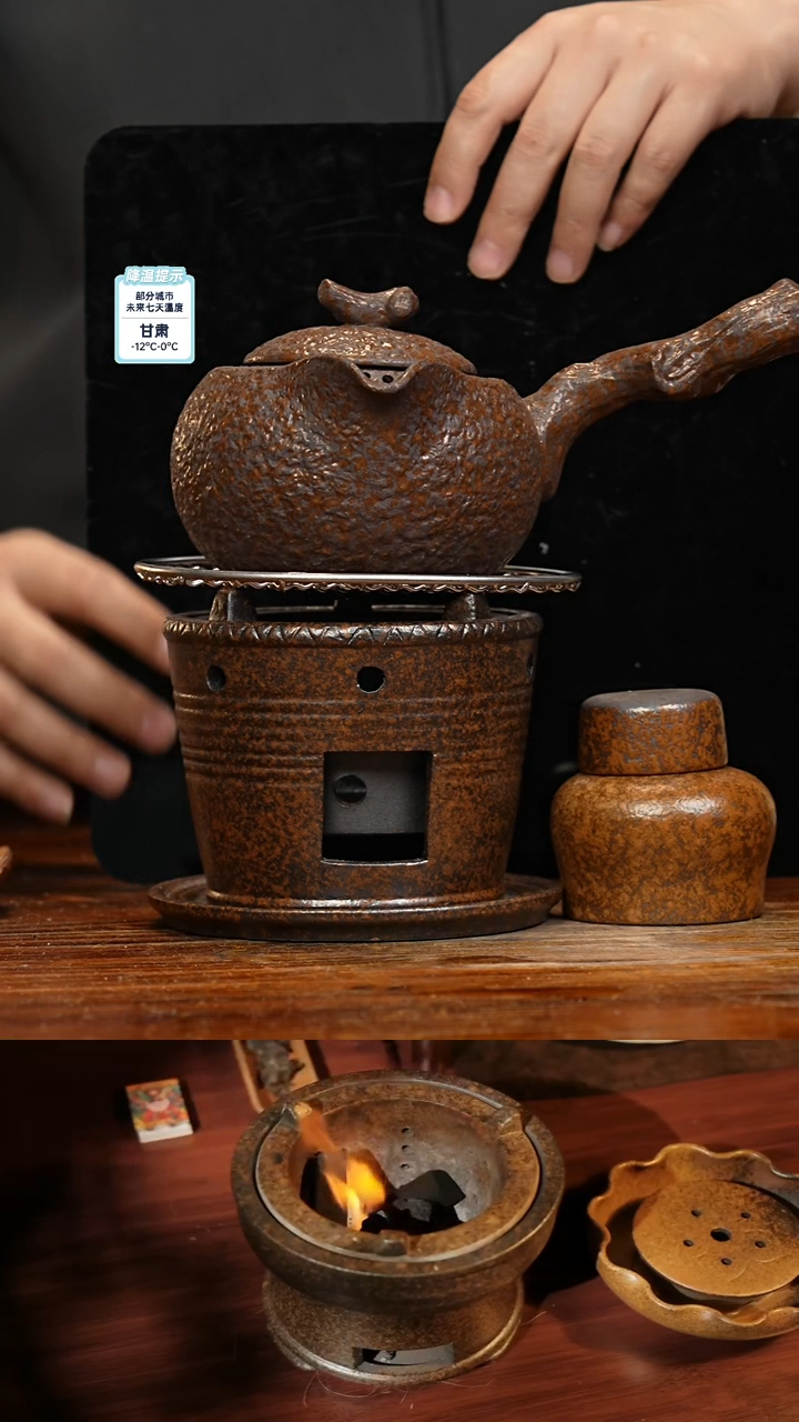 【闪购商品】紫砂茶壶八戒茶器-古法柴烧