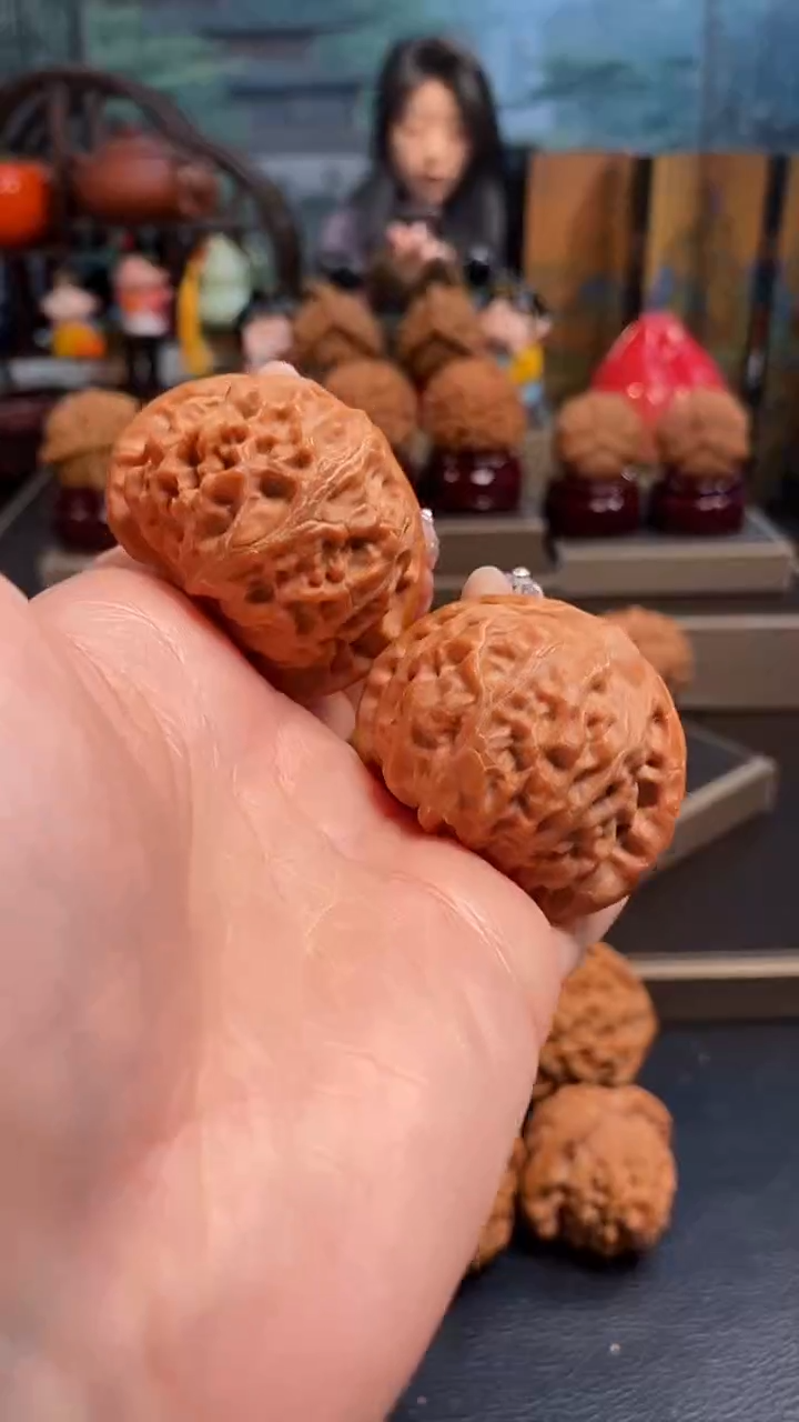 【闪购商品】文玩核桃吊坠H344宫灯43