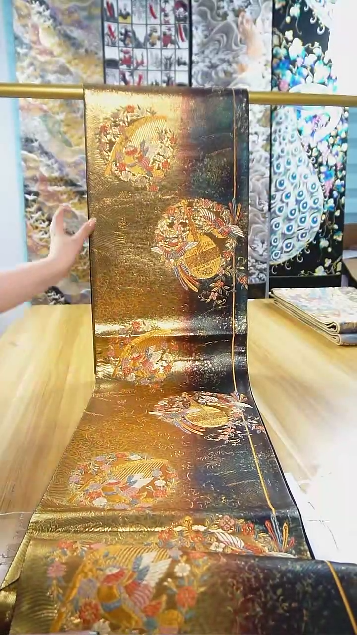 【闪购商品】织绣织锦181团花乐器