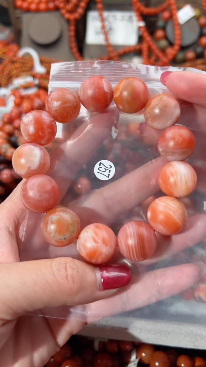 【闪购商品】南红玛瑙手串未镶嵌17+