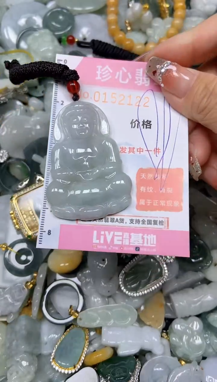 【闪购商品】翡翠颈饰未镶嵌闪购链接0152122