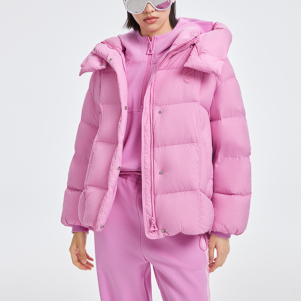 量感蓬松大衣后背五角星(24/3008)