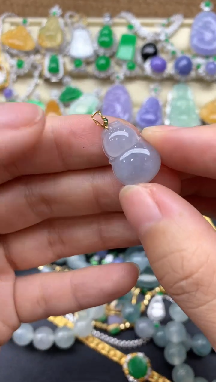 【闪购商品】翡翠颈饰未镶嵌21中国好珍宝