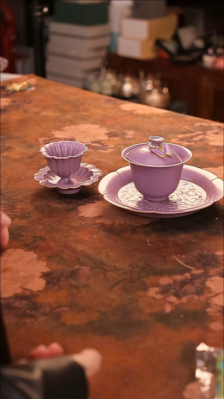 【闪购商品】陶瓷茶具（无礼盒无茶盘）@@A11133