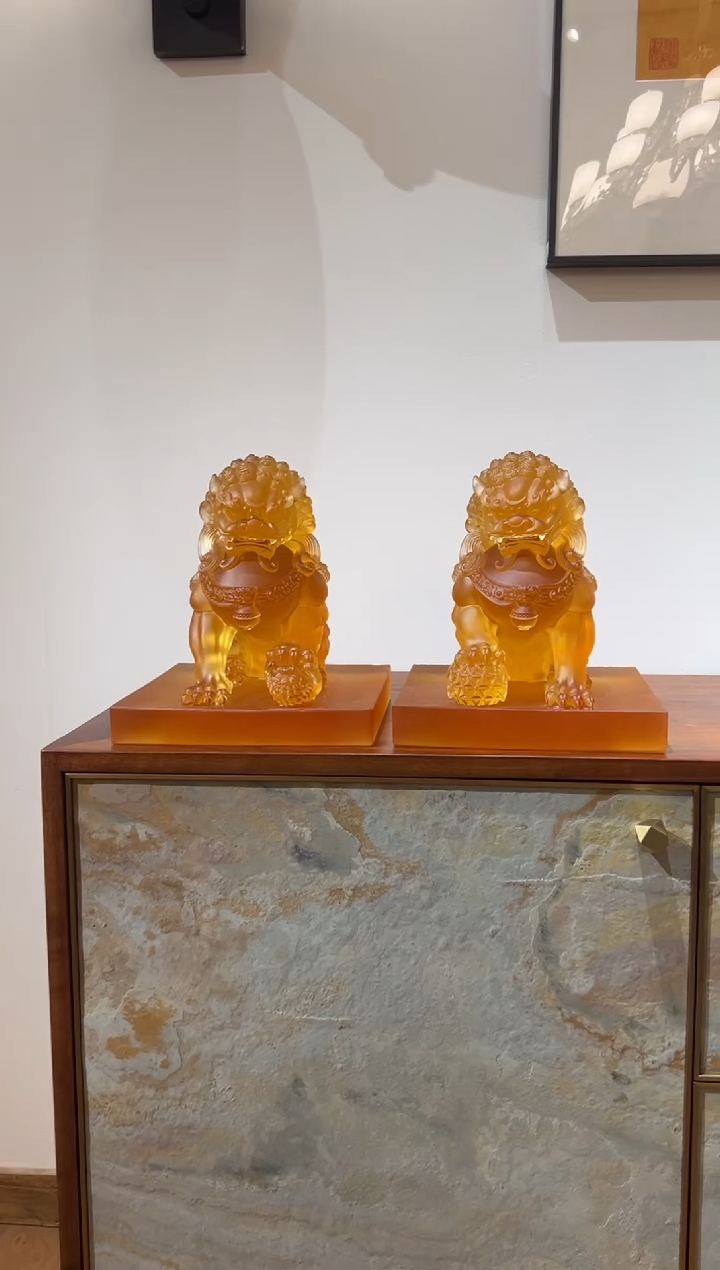 【闪购商品】摆件DML001-大狮子艺术摆件左右一组