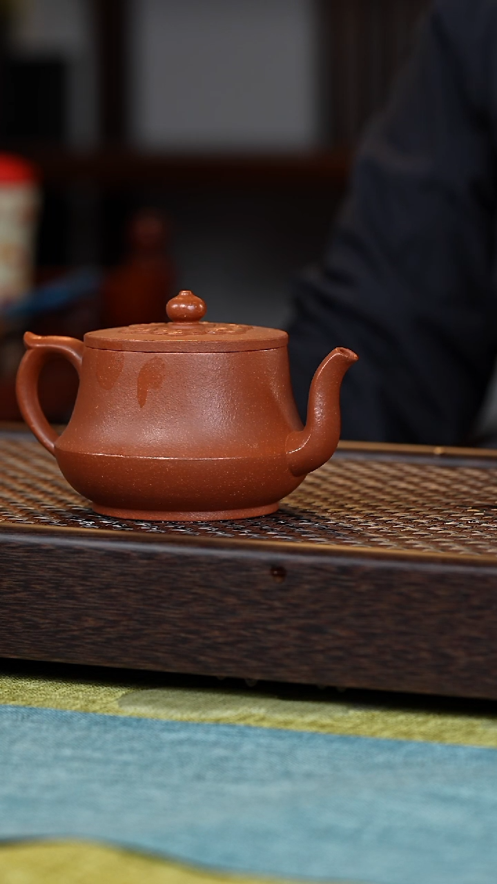 【闪购商品】紫砂茶壶菱花曲壶250毫升