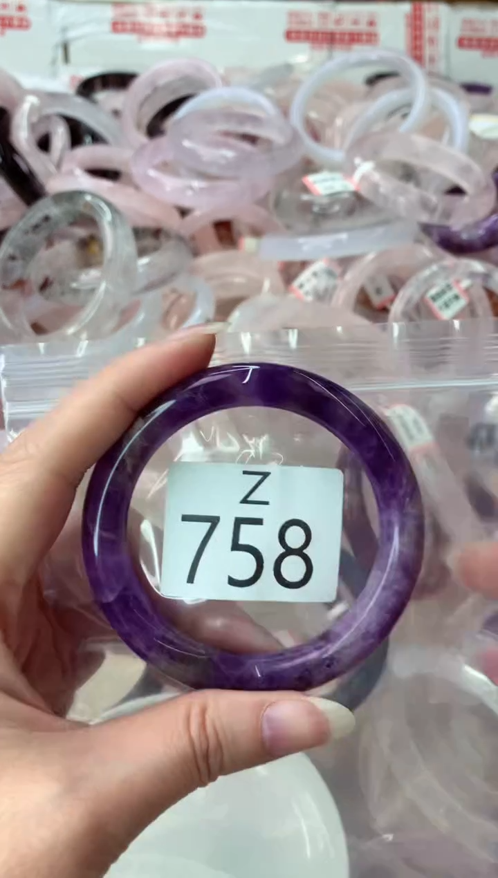 未镶嵌手镯水晶Z758-54