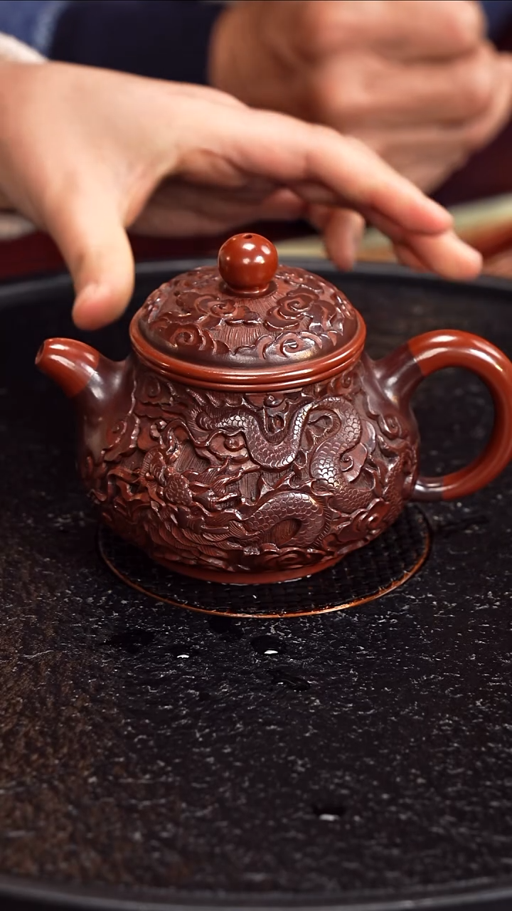 茶壶紫砂潘洪均 潘壶 34 紫袍玉砂 270毫升