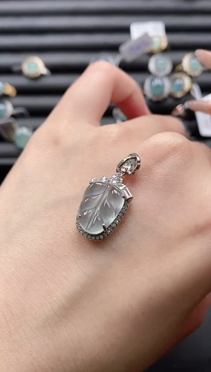 【闪购商品】翡翠戒指银S925镶嵌1111