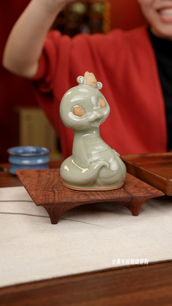 【闪购商品】摆件小师妹-钧瓷-信任