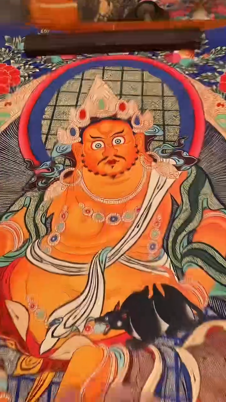 装裱画精美唐卡tk16056