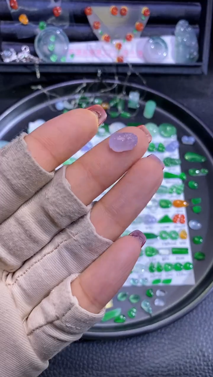 未镶嵌挂件翡翠金蟾