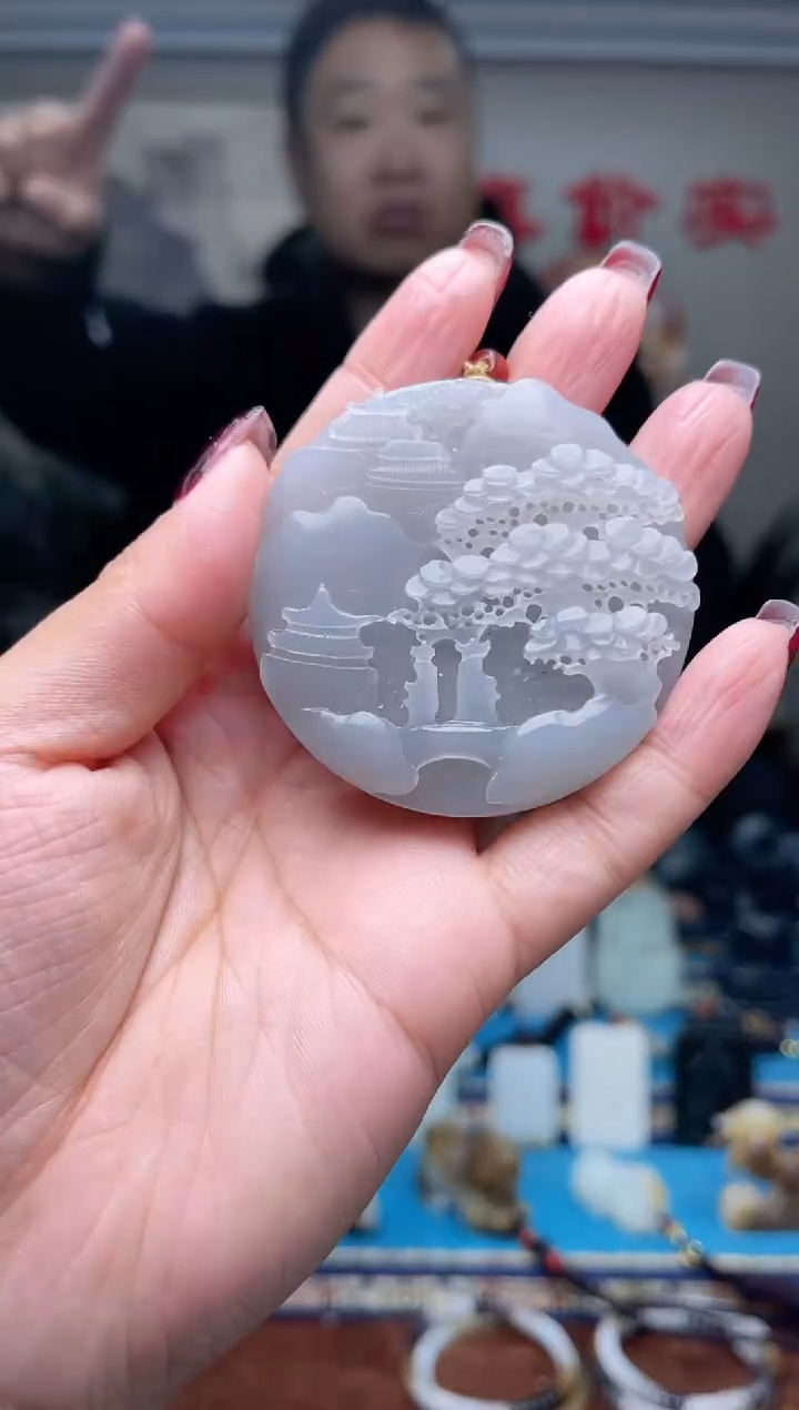 【闪购商品】和田玉挂件未镶嵌1