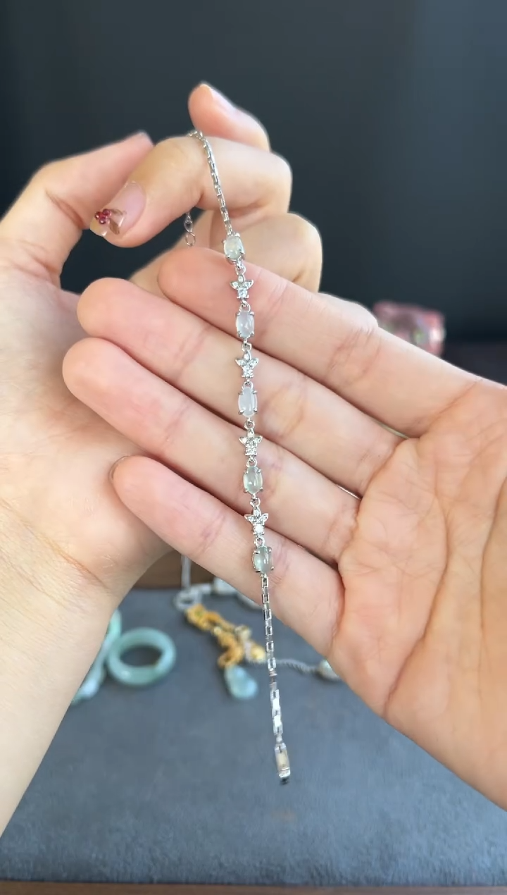 未镶嵌手链翡翠209买断