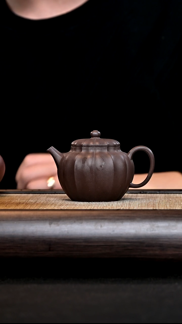 【闪购商品】紫砂茶壶JST16230 古莲子 天青