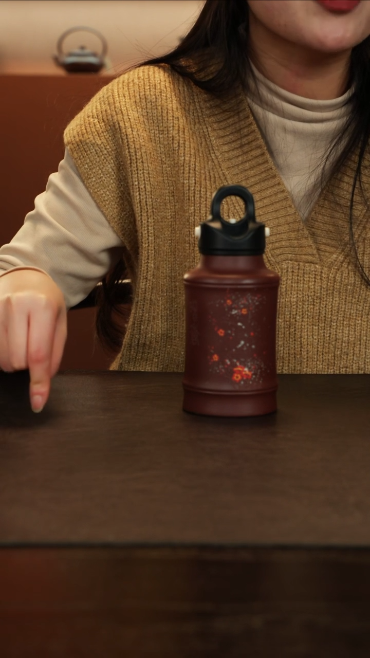 【闪购商品】紫砂茶杯直播福利便携式紫泥雪梅茶杯