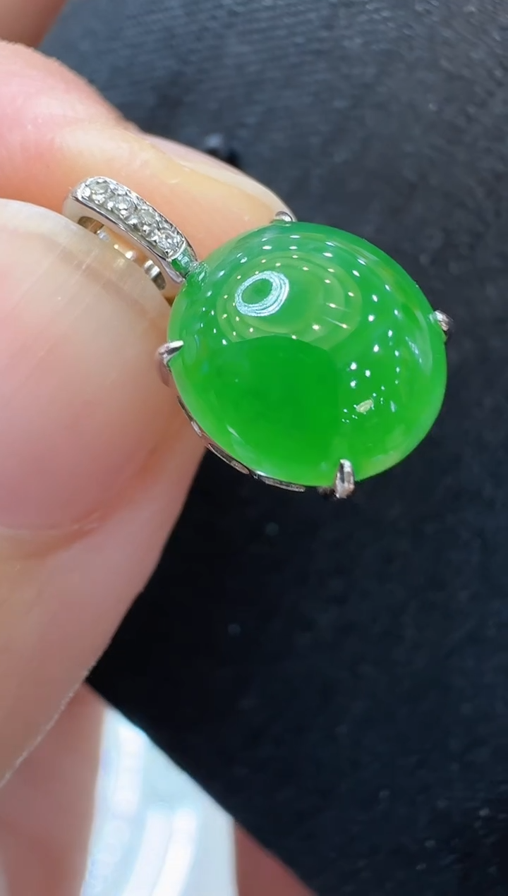 【闪购商品】翡翠吊坠(不含链)18K金镶嵌多样性团购发一件