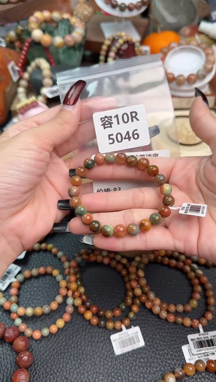 【闪购商品】石英质玉手链未镶嵌10R5046