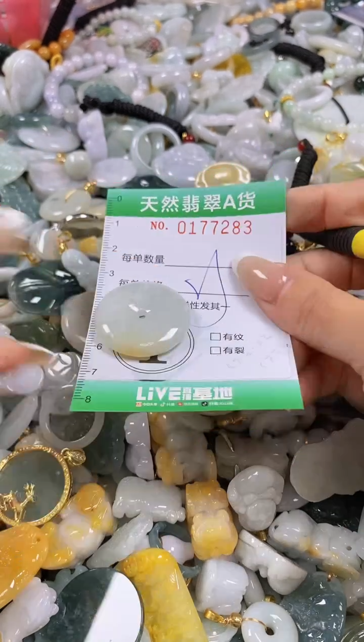 翡翠未镶嵌颈饰闪购0177283