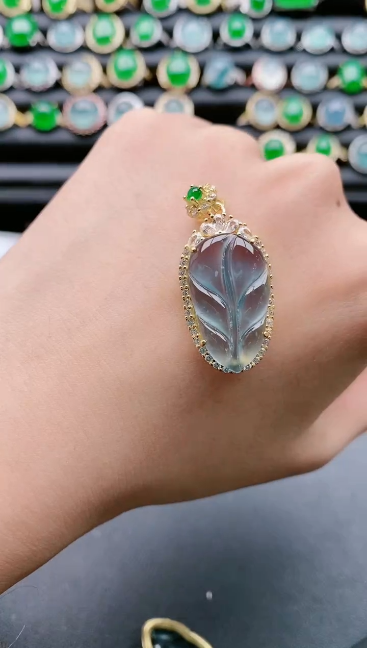 【闪购商品】翡翠戒指银S925镶嵌11111