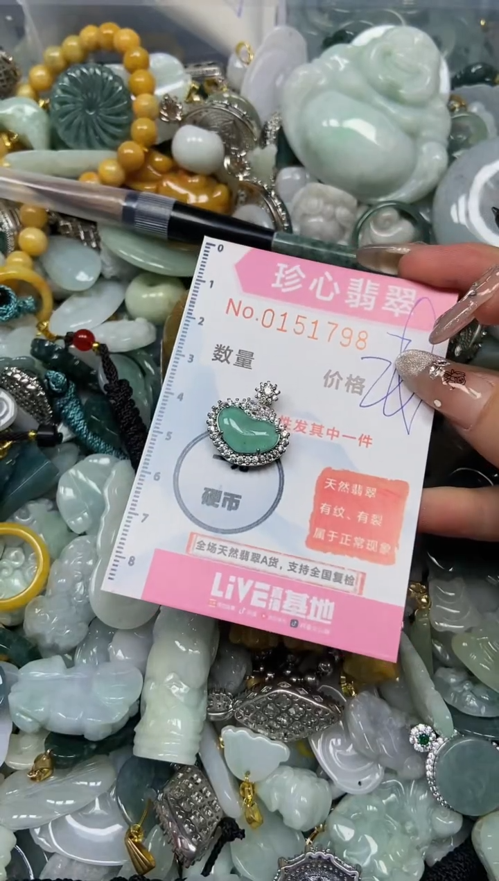 【闪购商品】翡翠颈饰未镶嵌闪购0151798